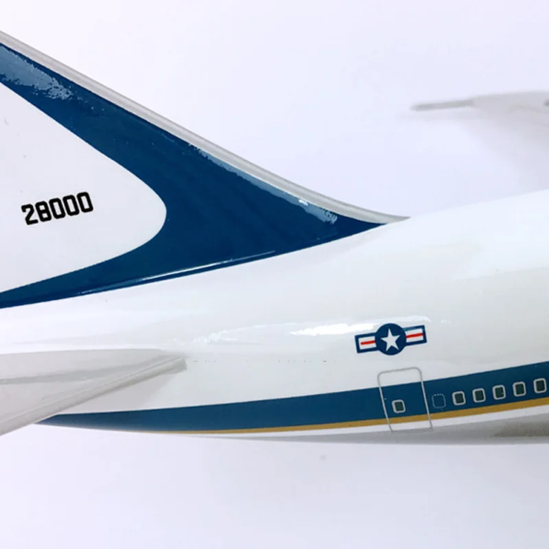 47 см 1:150 масштаб самолет Boeing B747-200 модель Air Force One с базовым сплавом самолет коллекционный дисплей коллекции игрушек