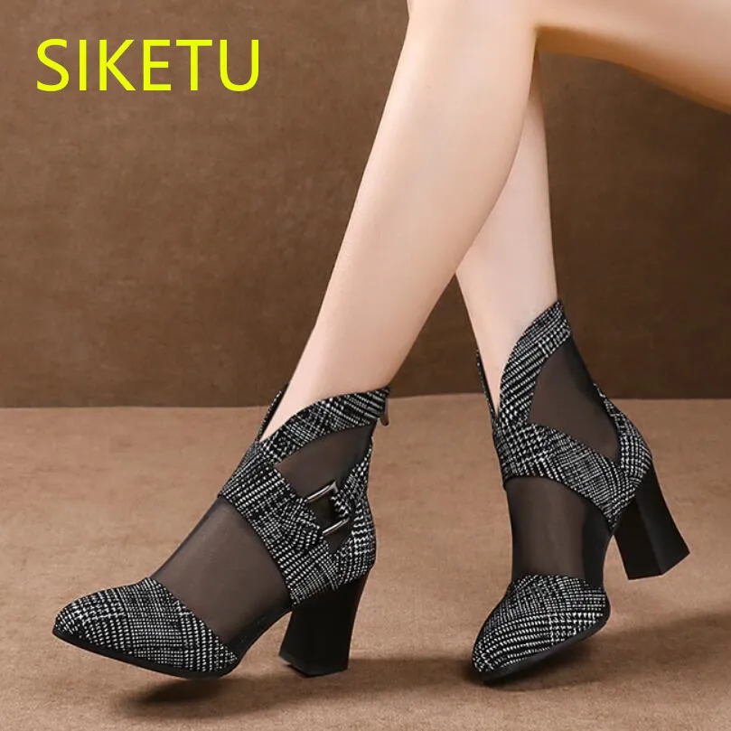 

SIKETU Free shipping Spring and autumn women shoes Fashion high heels shoes summer wedding shoes pumps g452 sandals Nightclub