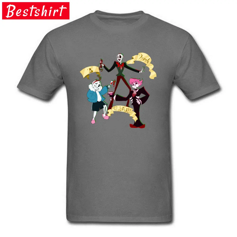 Men New Design Printed T Shirt O Neck Summer 100% Cotton T-shirts Casual Short Sleeve Christmas Artisan Garden Tops & Tees Christmas Artisan Garden  carbon