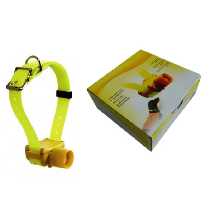 JANPET желтый цвет охотничий ошейник для собак ошейник для пчеловода 8 встроенных звуковых звуков водонепроницаемый ошейник для дрессировки собак