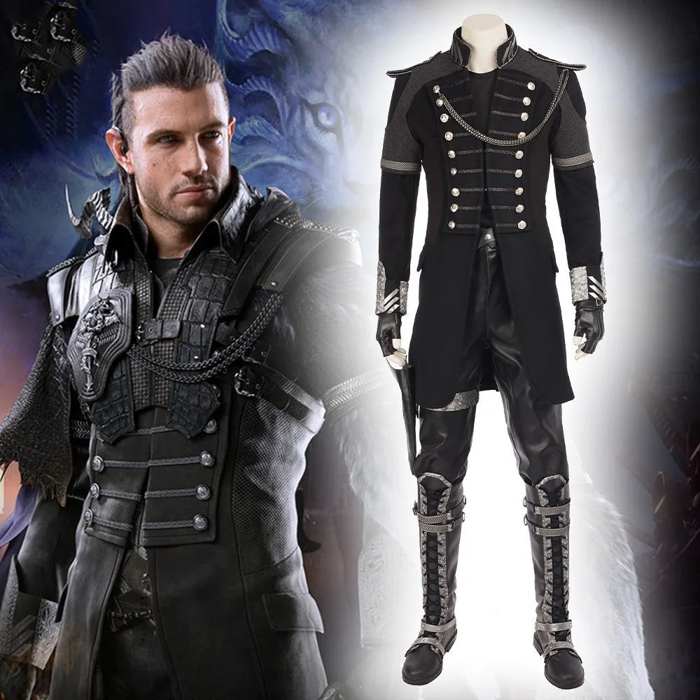 Fantasy XV Kingsglaive Nyx Ulric Cosplay Costume Halloween Costume for Adul...