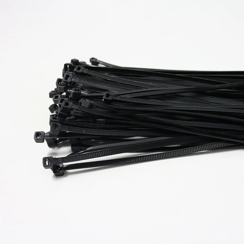 

100PCS 60MM-150MM Self-Locking Nylon Cable Zip Mountable Head Ties For Room Handicrafts Network Trim Wrap Loop Wire Straps