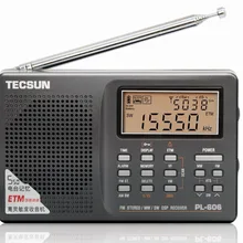 Tecsun PL-606 цифровой PLL портативный радио FM стерео/LW/SW/MW приемник DSP хороший