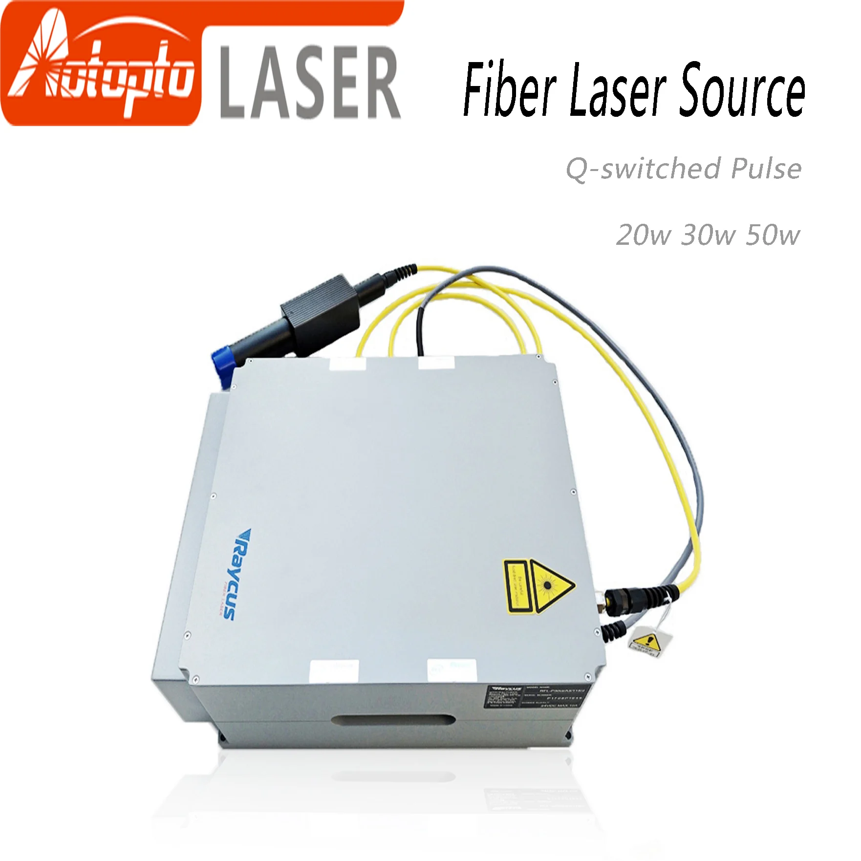 Raycus 20W-50W Q-switched Pulse Fiber Laser Series GQM 1064nm High Quality Laser Marking Machine DIY PART