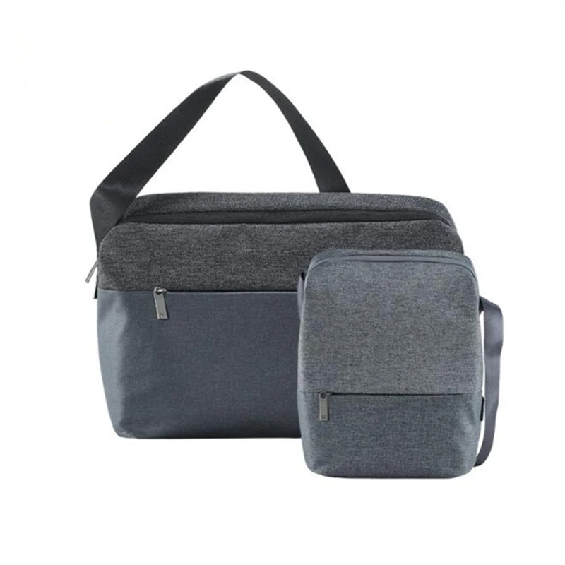 Xiaomi 90FUN сумка-мессенджер водостойкая сумка через плечо для женщин мужчин ранцы школа бизнес дорожная сумка два цвета