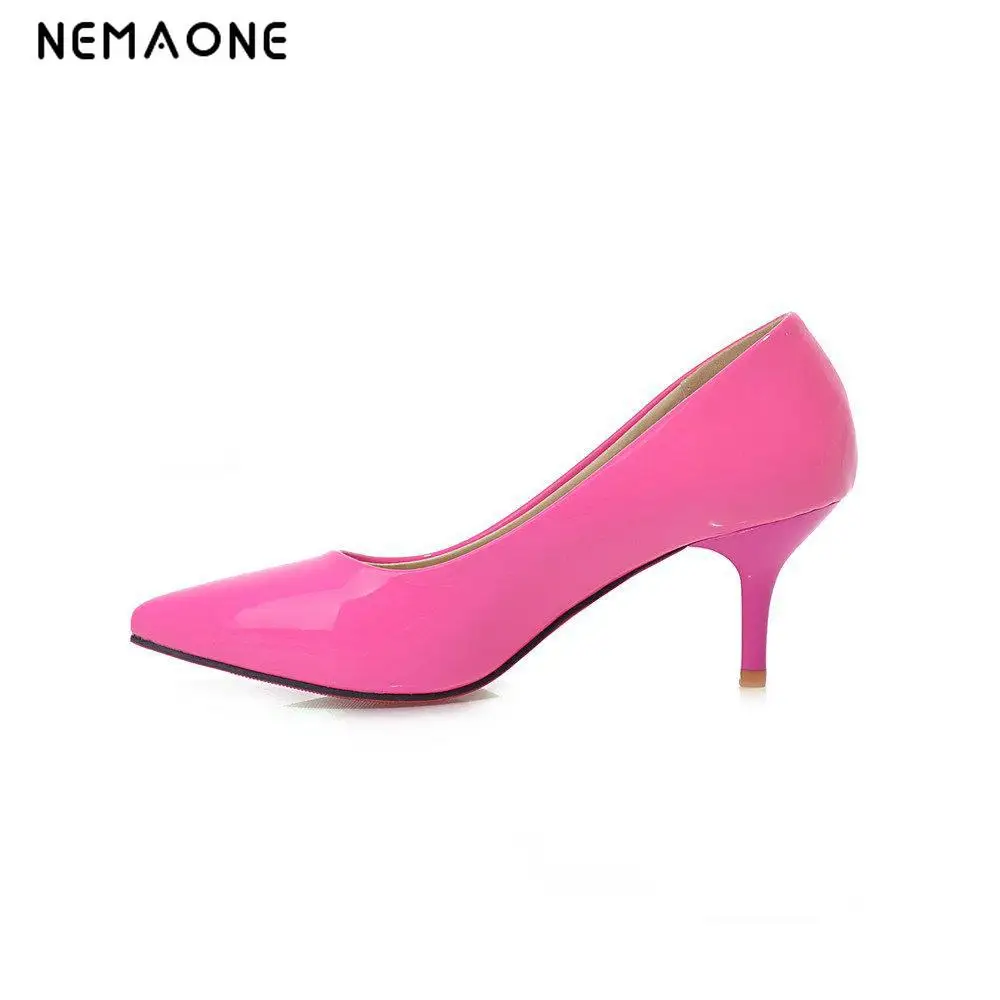 

NEMAONE 2017 new fashion Heels Shoes Women Pointed Toe Sexy High Heels Ladies Shoes Party Pumps Stiletto