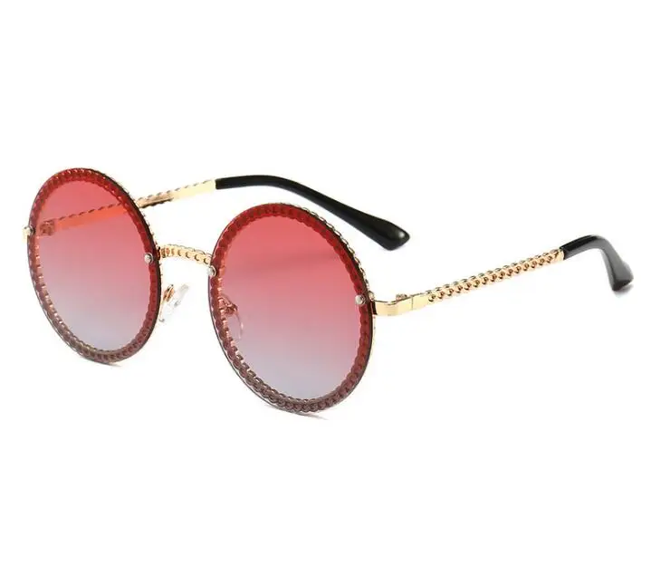 

2019 New Fashion DESIGN Men Women Classic Retro Rivet Polarized Sunglasses Lighter Design Round Square Frame 100% UV Protection