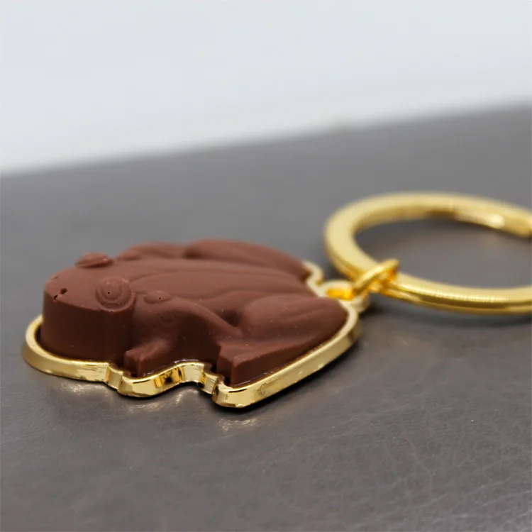 

Chocolate Frog Keychain Anything from Trolleys Wizard Magic World Quality Muggles Cosplay Fans