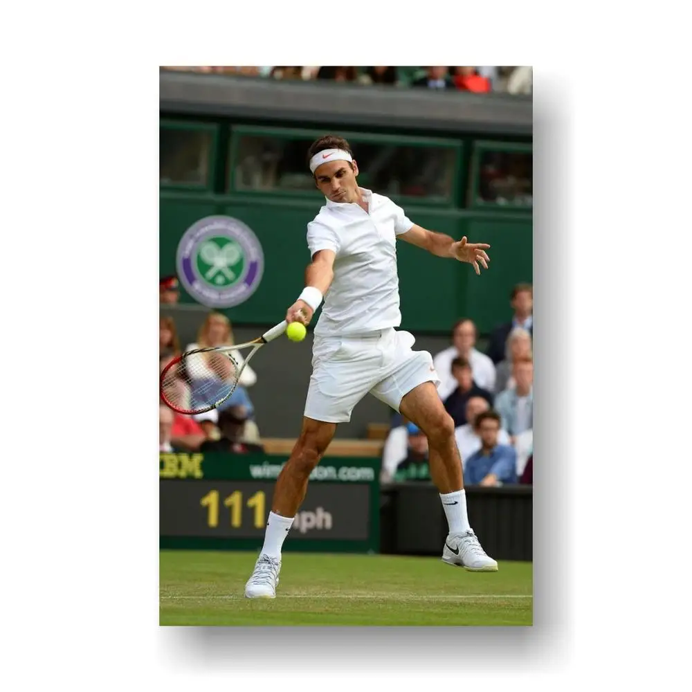 

Roger Federer Tennis Players Poster 36 inch x 24 inch / 18 inch x 12 inch