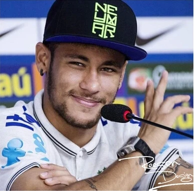 2014 cup brazil caps neymar hat 