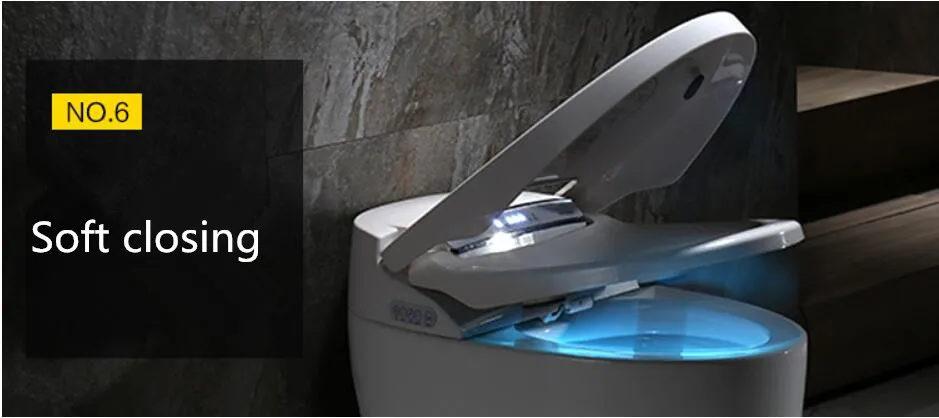 Роскошный s-ловушка Интеллектуальный WC удлиненный с дистанционным управлением умный биде туалет 220 V TM2400