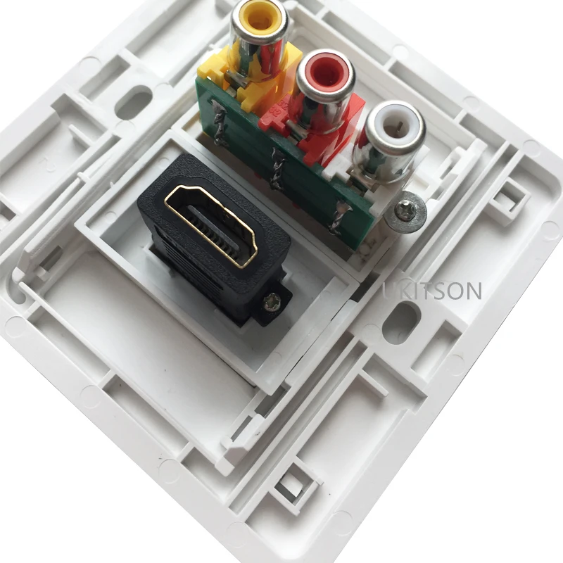 Directly Plug HDMI + RCA outlet pic 12