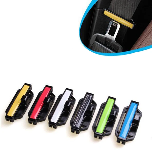 Buy 2Pcs/Lot Car Seat Belt Clamp Buckle Adjustment Lock Safety Belt Protection
