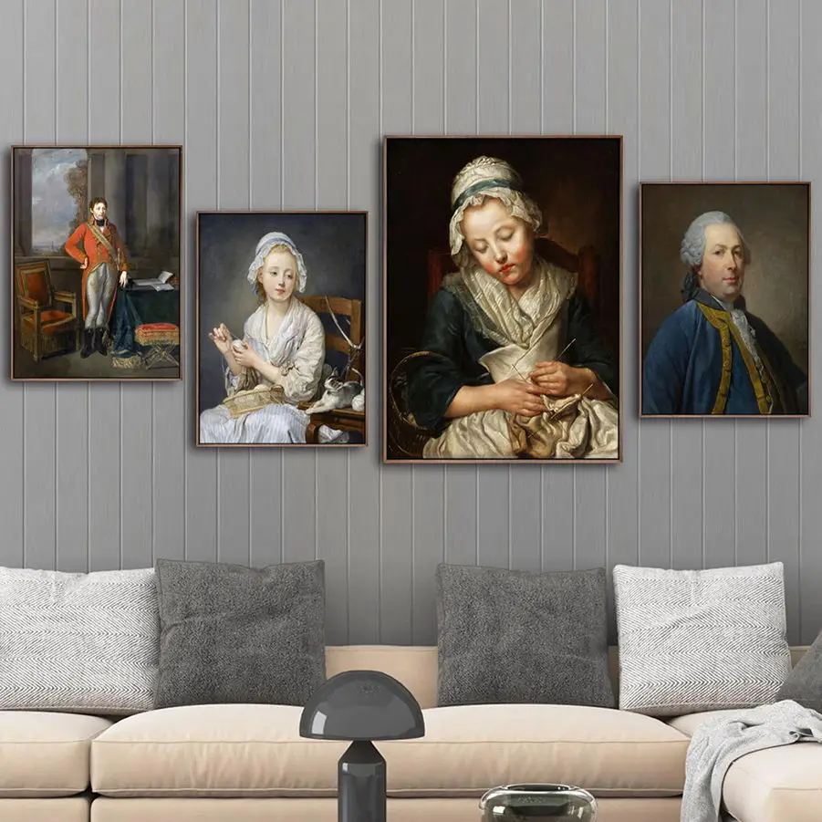 

Home Decoration Print Canvas Art Wall Pictures Poster Canvas Printings Paintings French Jean Baptiste Greuze Portrait