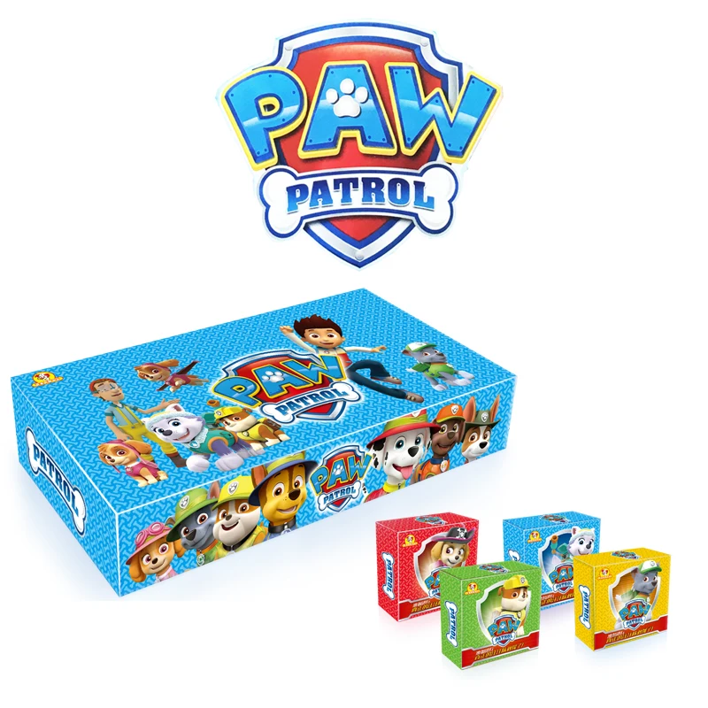

Paw Patrol Round Card Game Collection Card Tour Paw Patrol Action Character Card Children's Collection Card Toy Gift