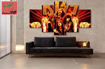 

HD Printed kiss Band Painting Canvas Print room decor print poster picture canvas Free shipping canvas art wall art pl-5858