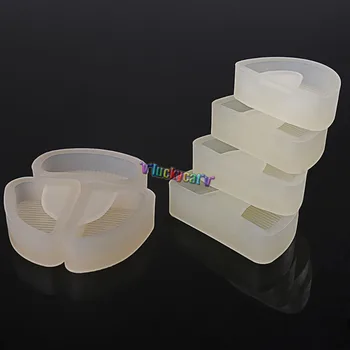 

1 Set/7Pcs Dental Lab Silicone Plaster Model Former Base Molds