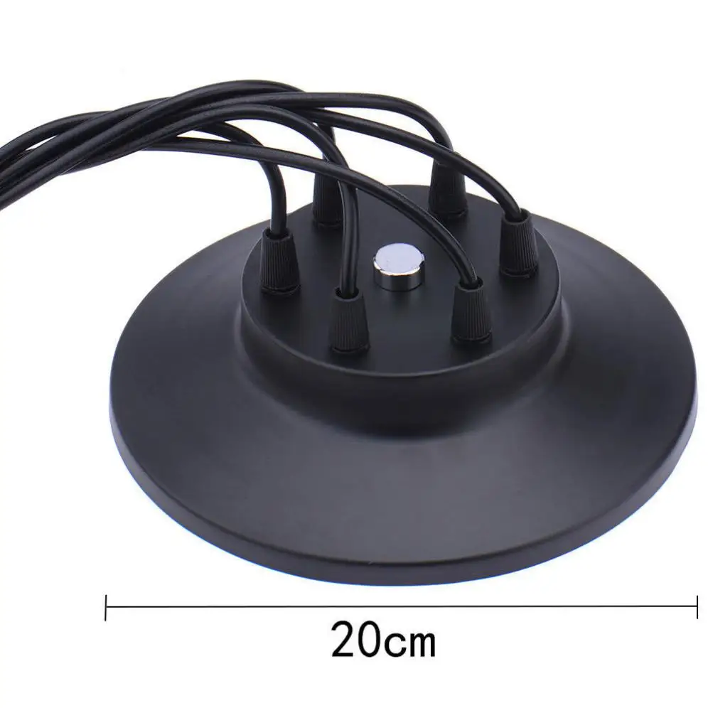 Cabeças do Vintage Lâmpada de Teto Industrial Estrutura Simples Edison Luz Pingente Iluminação 6 4 industrial estrutura simples edison luz pingente iluminação