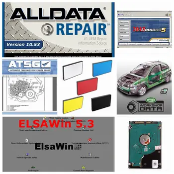 

Alldata software 2019 new released alldata and mit..chell OD5 software 2015 Alldata 10.53 ElsaWin Vivid Workshop data 1TB HDD