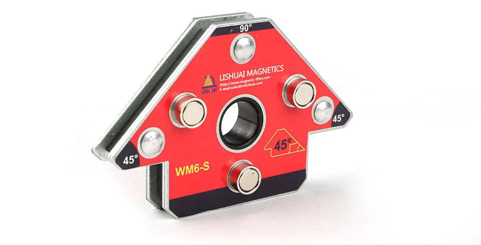 LISHUAI товар неодимовый магнит сварочный держатель/стрелка магнитный зажим для трехмерной сварки магнит WM6