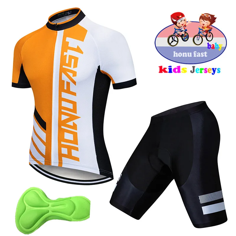Г., Детские комплекты из Джерси для велоспорта MTB с коротким рукавом, майки, детские велосипедные шорты Одежда для велоспорта для мальчиков на открытом воздухе