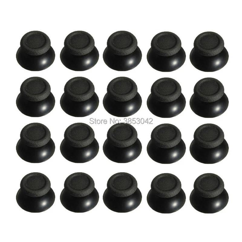 

100pcs Black 3D Analog Thumbsticks Joints for Sony Dualshock 4 PS4 DS4 Controller Joystick Replacement Accessories