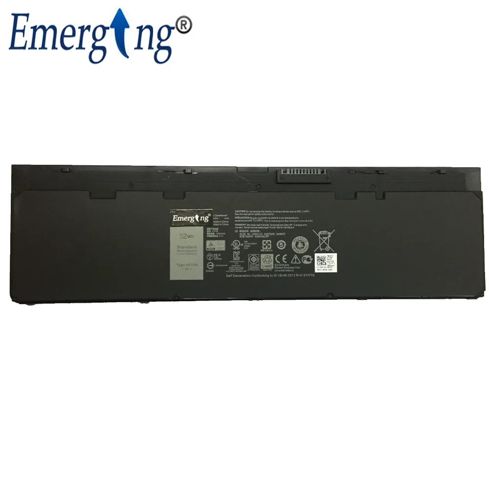 Оригинальный аккумулятор для DELL Latitude E7240 E7250 0W57CV WD52H GVD76 PT1 VFV59 7 6 В 52