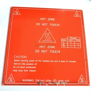 

New product!! 5pcs/lot RepRap mendel PCB Heated Heatbed MK2B for Mendel 3D printer hot bed