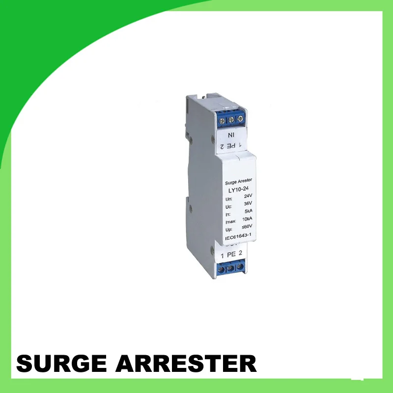

Ly10-24 36V 10ka 1pole DC Signal Lightning Protection Device Surge Generator