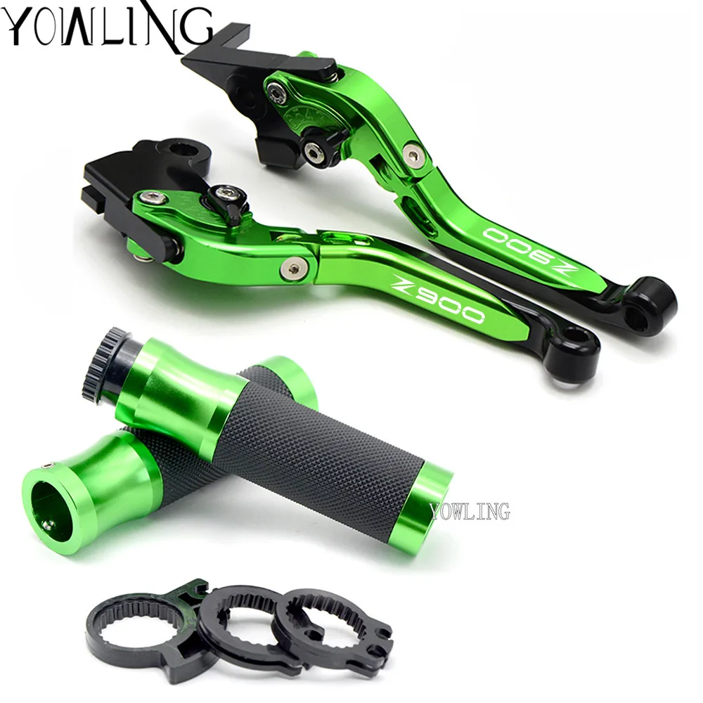 For Kawasaki Z900 Z 900 2017 2018 Motorbike Adjustable Folding Extendable Motorcycle Brake Clutch Levers handle bar hand grips