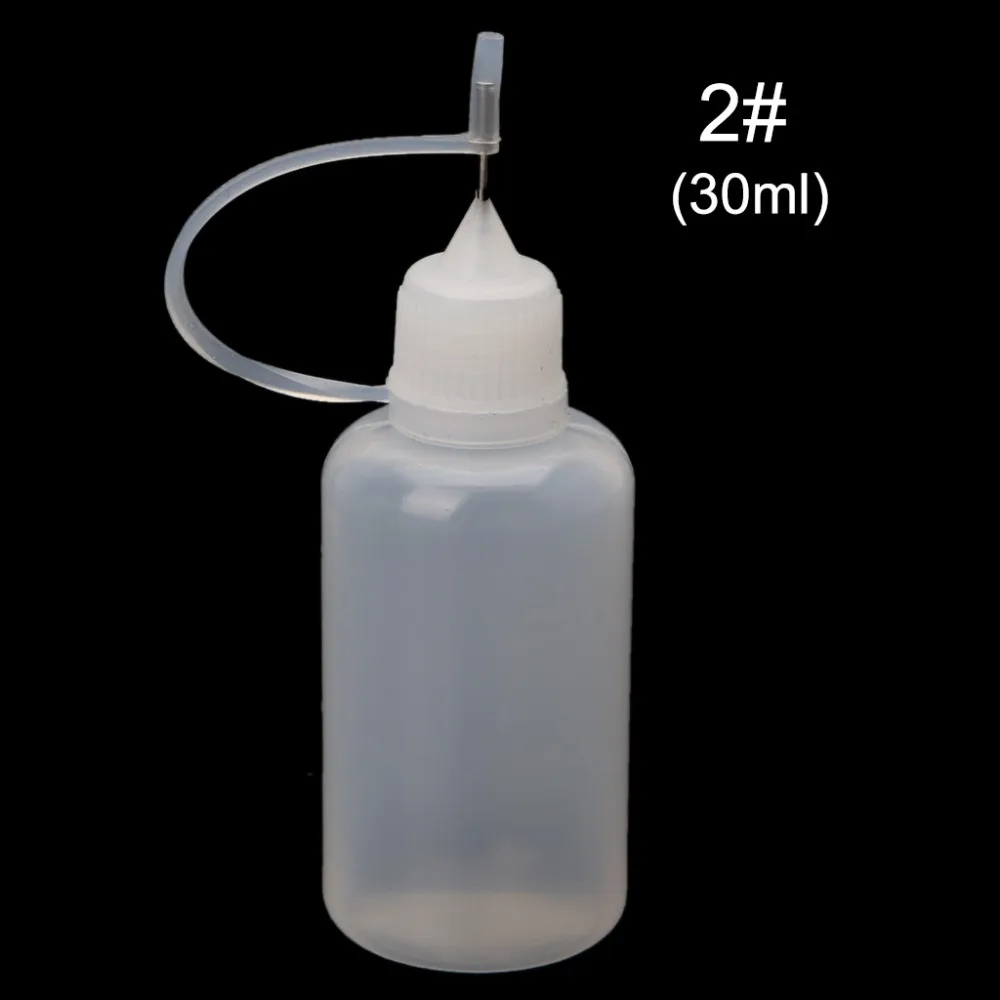 3 предмета в комплекте; комплект из двух предметов Ejuice бутылка Vape Сталь иглы дрип-тип Пластик пустой жидкий флакон-капельница 10 Вт, 30 Вт, 50 мл