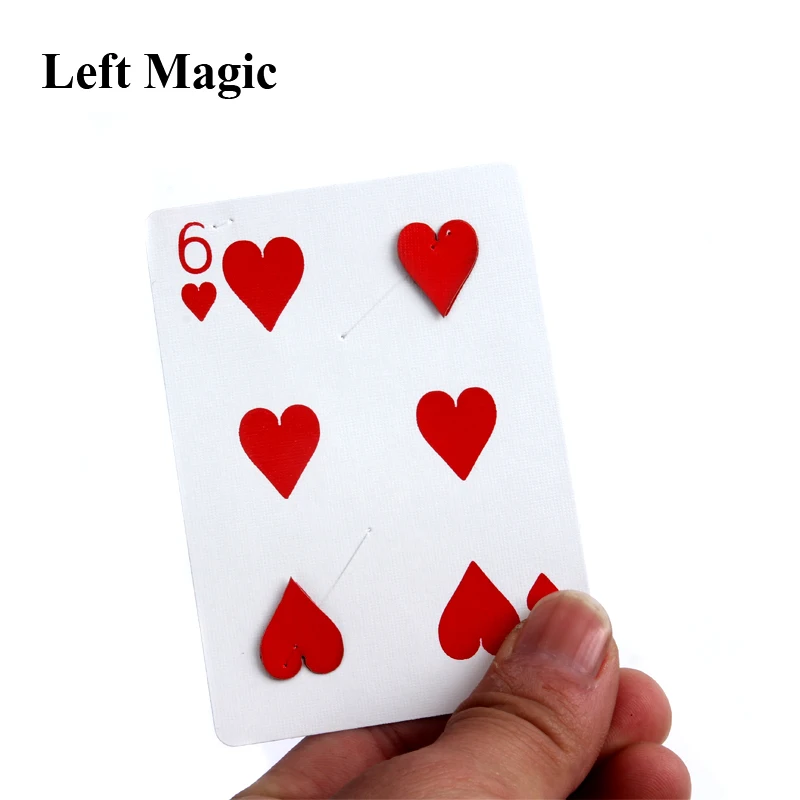 Distortion 6 to 8 Hearts Details about   Magician Card Trick Blue Back Bicycle Moving Point 