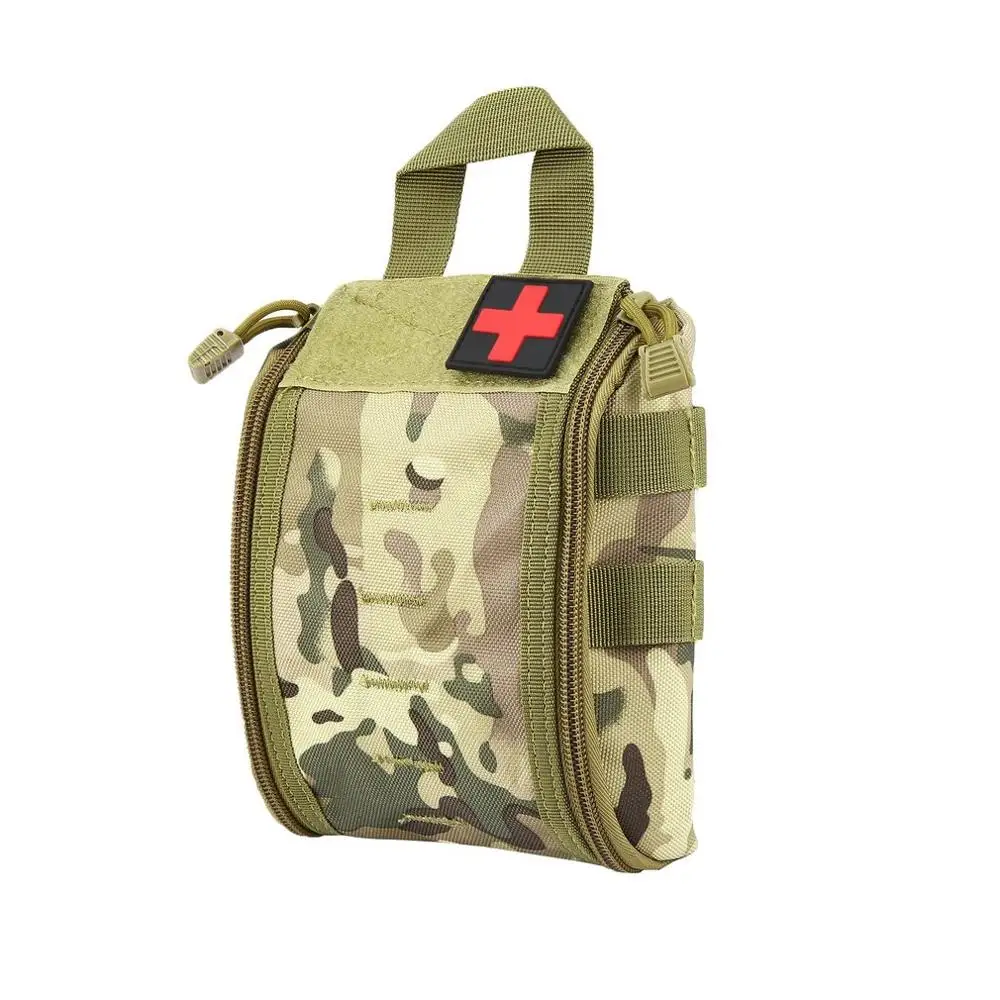 Наружная Портативная сумка первой помощи, тактический медицинский чехол, многофункциональная поясная Сумка для кемпинга, альпинизма, Аварийная сумка, набор для выживания - Цвет: CP