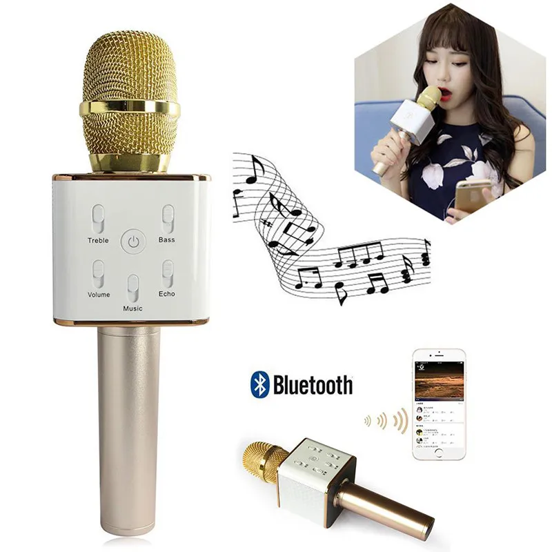 New Professional Karaaoke Wireless microphone Bluetooth Echo function