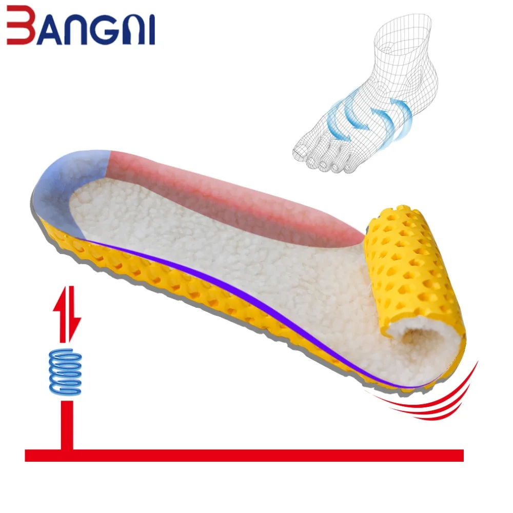 3ANGNI Keep Warm Heated Cashmere Thermal Insoles Thicken Soft Breathable Winter Sport Shoes Insert For Man Woman Boots Pad Sole 3ANGNI Keep Warm Heated Cashmere Thermal Insoles Thicken Soft Breathable Winter Sport Shoes Insert For Man Woman Boots Pad Sole