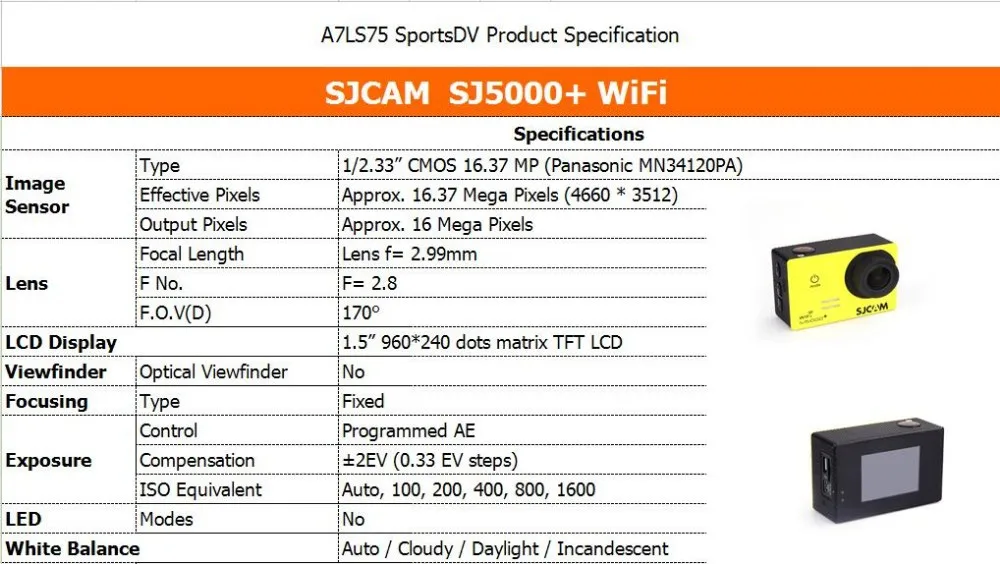 SJCAM SJ5000 Plus 1