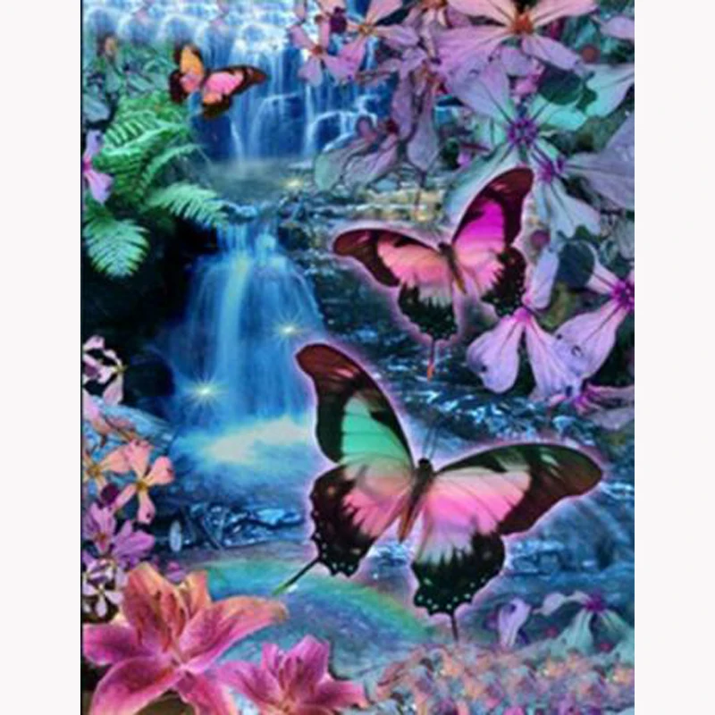 

H1161 full diamond painting,diamond painting accessories,daimond painting Butterfly forest