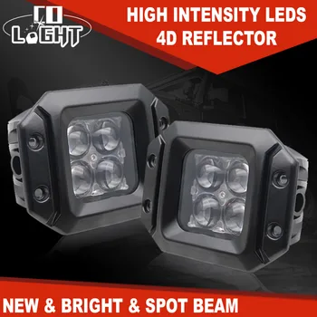 

CO LIGHT 20W 3 Inch Led Work Light Bar Spot Flood Led Beams 12V 24V Led Bar Offroad for Uaz Niva 4x4 ATV SUV Lada Auto Fog Light