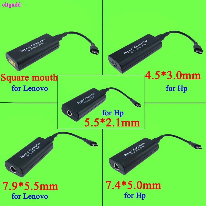 Адаптер питания для ноутбука адаптер Lenovo Hp Asus 7 4*5 0 мм 20 в 2.25A к USB Type C | Обустройство