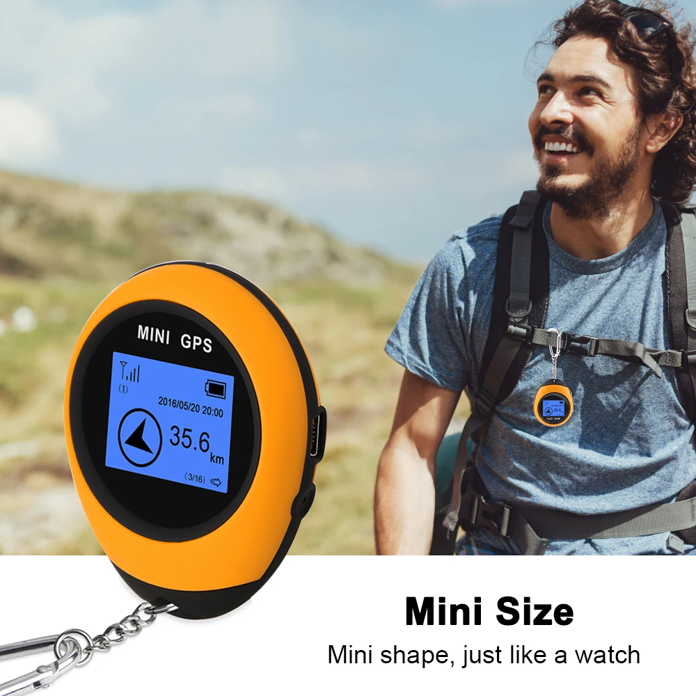  Mini GPS de mano de navegación Mini GPS en tiempo Real llavero PG03 GPRS USB brújula recargable par