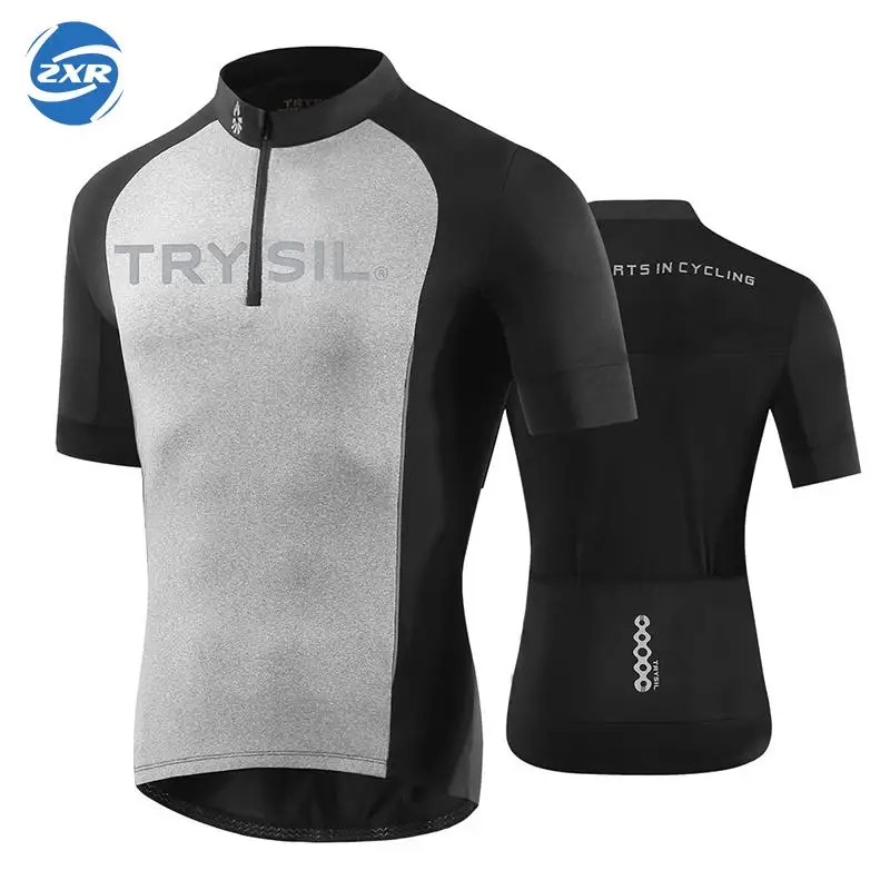 

Black Grey Men Running T-shirts Sleeve Sports Quick-drying Uv Protection Padded Breathable Men Comfortable Running T-shirts