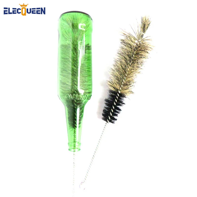 Buy 2pcs/lot! High quality Bottle Brush for Beer and Wine Bottles Nylon Bristle