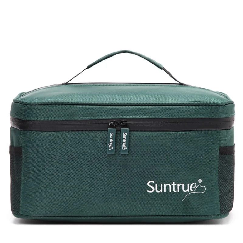 

11L Green oxford cooler bag waterproof ice pack picnic portable refrigerator for cans lunch box thermal insulation bag