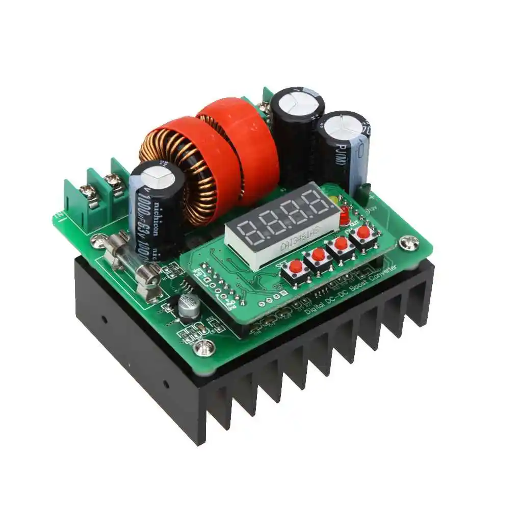 

400W DC-DC Boost Module Step-up Converter Power Supply 6-40V/8-80V Digital Constant Voltage Constant Curren Module