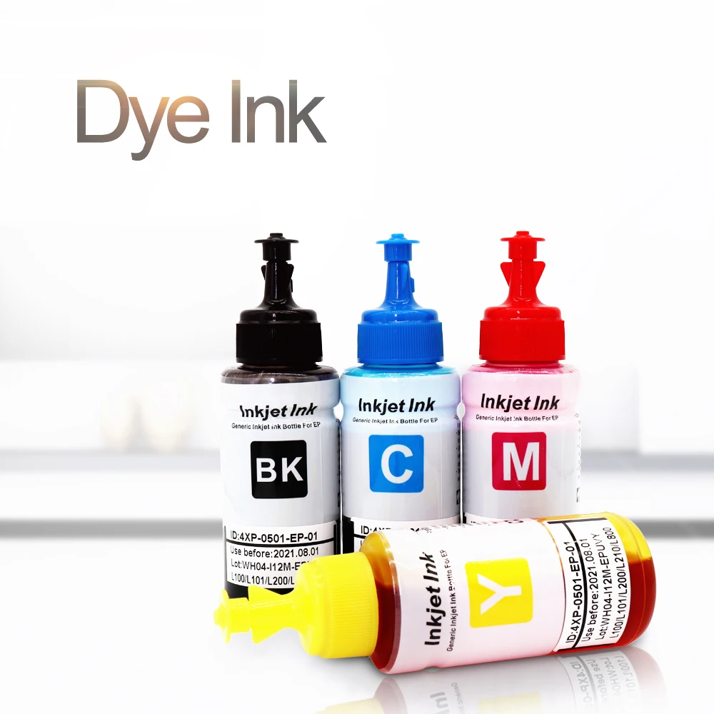 4*70 мл Универсальная совместимость набор заправки чернил, красителей, запасные части для hp для Canon для Brother для принтера Epson чернила Система непрерывной подачи чернил