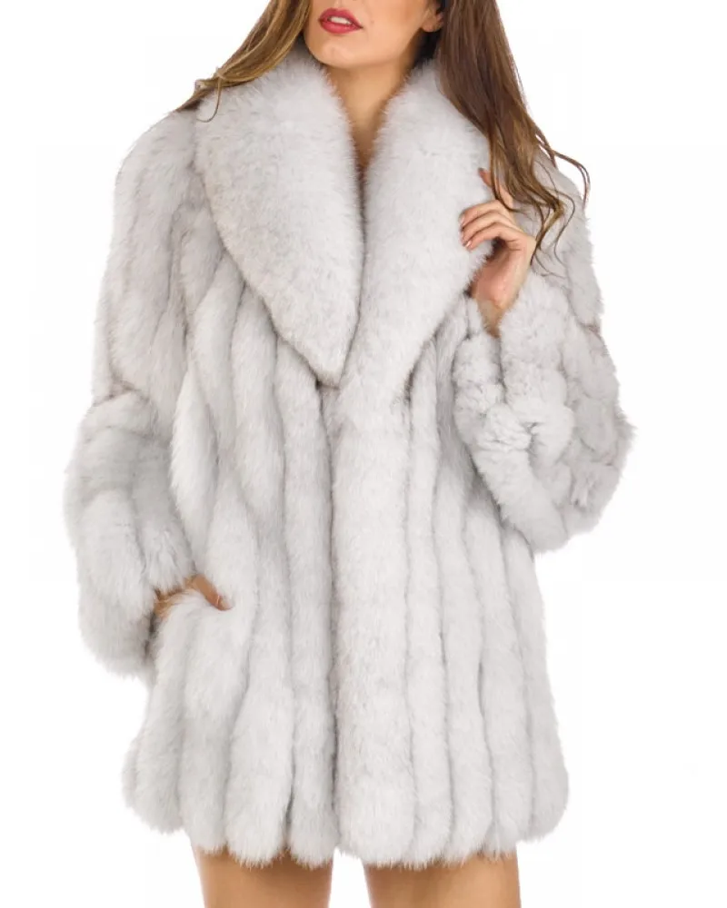 Faux Fur Coat Style 7