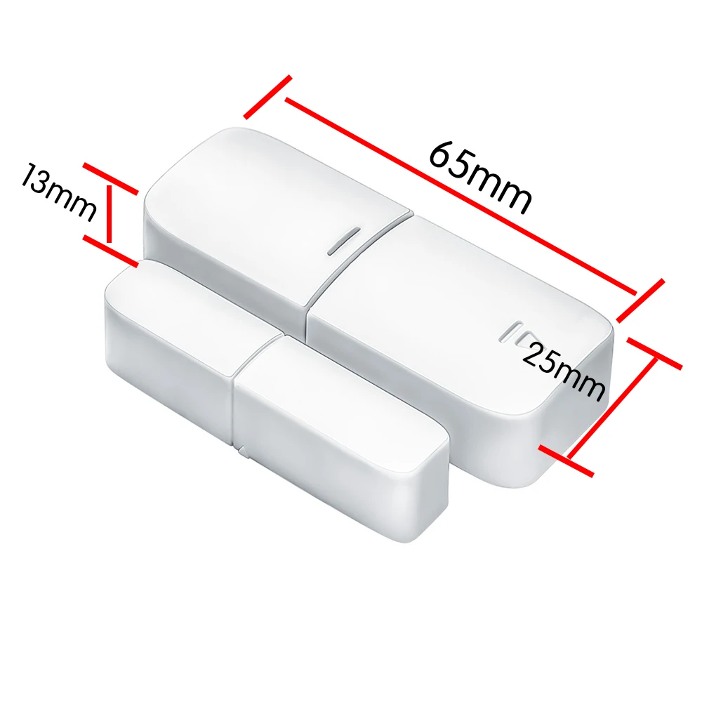 433 МГц Окно магнитный датчик двери детектор беспроводной охраны окна двери сенсор