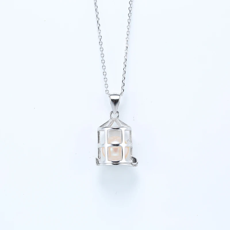 

DAIMI Family Cage Warm Family Gifts 925 Sterling Silver Cage DIY Custom Jewelry Accessories DIY Jewelry Making Findings Gift