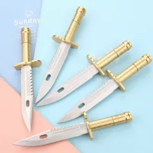 1 шт Kawaii офисная Шариковая ручка Творческий милый игрушечный меч школьные канцелярские принадлежности черные чернила 0,5 мм ручка пополнения