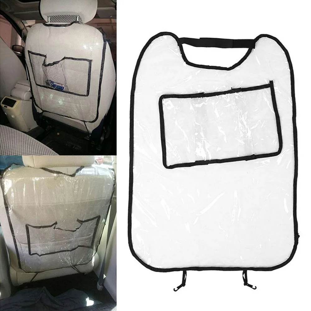 

1PC Car Automobile Seat Back Protector Cover Dustproof Mat for Children Kick Mat Storage Bag Car Accessories Auto Interior Parts